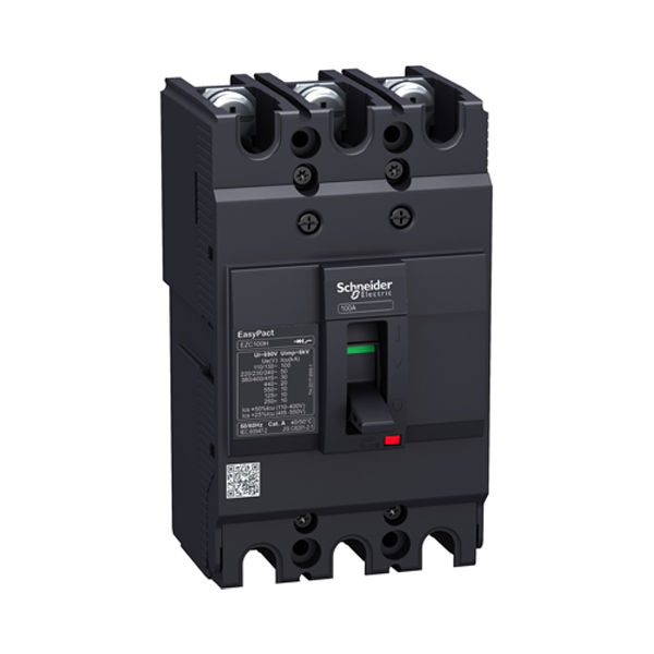 کليد اتوماتيک فیکس 60 آمپر اشنایدر مدل EZC100H3060